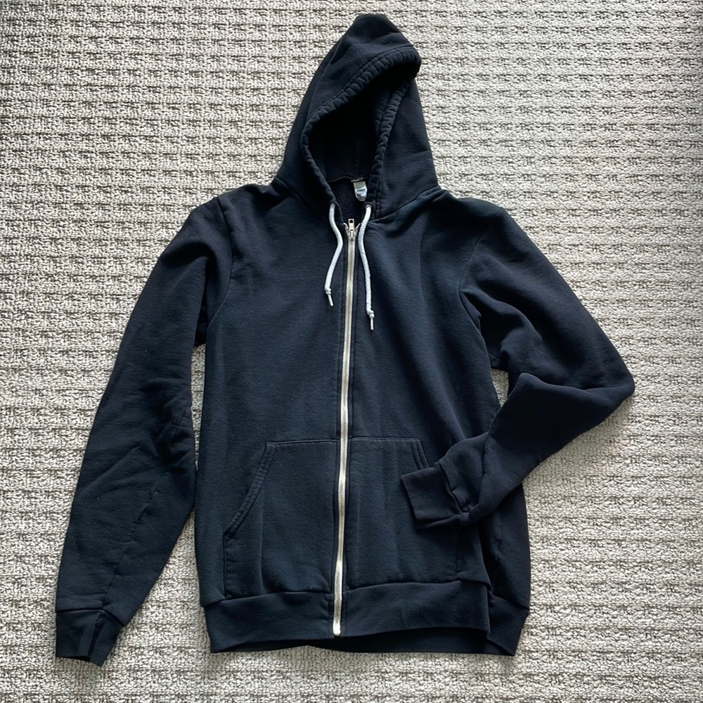 Black American apparel sweatshirt